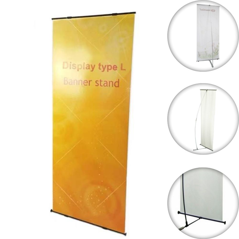 Standard L Banner Stand – Suzhou Hongcai Exhibition Equipment Co.,ltd.